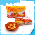 Nueva galleta crujiente rellena de mermelada de queso 