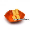 Nueva galleta de queso salado en bolsa individual. 