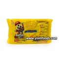 Nueva galleta de queso salado en bolsa individual. 