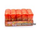 Chicle Halal con sabor a naranja en botella 
