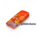 Chicle Halal con sabor a naranja en botella 