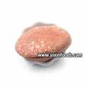 Pastel de macarrones de terciopelo rojo 