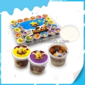 Mini taza de chocolate y galleta Happy Star 