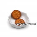 Bolsa de embalaje para galletas redondas en tarro de hierro, para galletas crujientes 