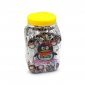 Piruleta con forma de pingüino halal para niños, dulces al por mayor 