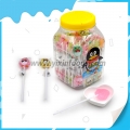 Exquisitos dulces de pingüino, piruleta de pingüino dulce 