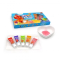 Caramelos de pasta de dientes con sabor a fruta 