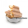 Galleta de oblea con sabor a melocotón blanco 