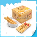 12 g de galleta de huevo con leche de frijoles dulces 