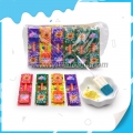Piruleta de helado de frutas con caramelos explosivos 