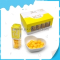 Caja de dulces halal con sabor a mango, crujientes y crujientes. 