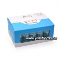 Caja de dulces halal con sabor afrutado, crujientes caramelos suizos 