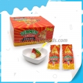 Piruleta luminosa con forma de pizza halal 