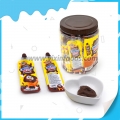 15 g de mermelada de chocolate dulce en frasco 