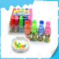 Caramelo duro prensado con sabor a fruta dulce de 5 g en botella de cola 