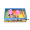 Caramelos de juguete de playa de arena halal 