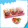 Gominolas en caja con forma de corazón 