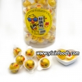 Chicle de pato amarillo con mermelada 