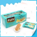 Pastel sándwich suave con sabor a plátano dulce de 18 g 