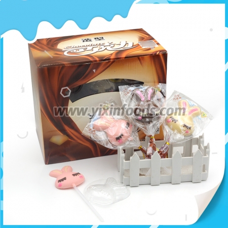 Piruleta de chocolate