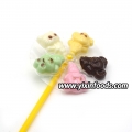 Piruleta de chocolate con forma de animal 