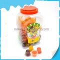 Gelatina con sabor a fruta en taza en frasco 