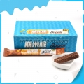 barra de maíz y arroz boomi con chocolate 