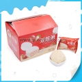 Pastel cubierto de chocolate con sabor a fresa halal 