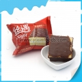 pastel cubierto de chocolate 