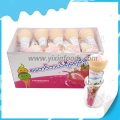 Caramelo de malvavisco suave con forma de helado afrutado dulce de 12 g 