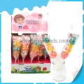 Piruleta de caramelo suave de gelatina animal halal 